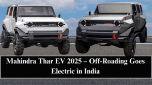 Mahindra Thar EV 2025 – Off-Roading Goes Electric in India