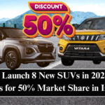 Maruti to Launch 8 New SUVs in 2025 – Brand Aims for 50% Market Share in India